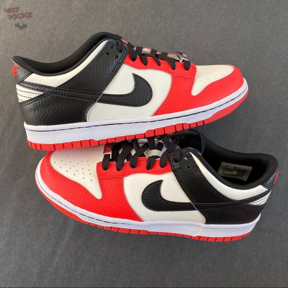 Nike Shoes - Nike Dunk Low Chicago 🔴⚫️👟